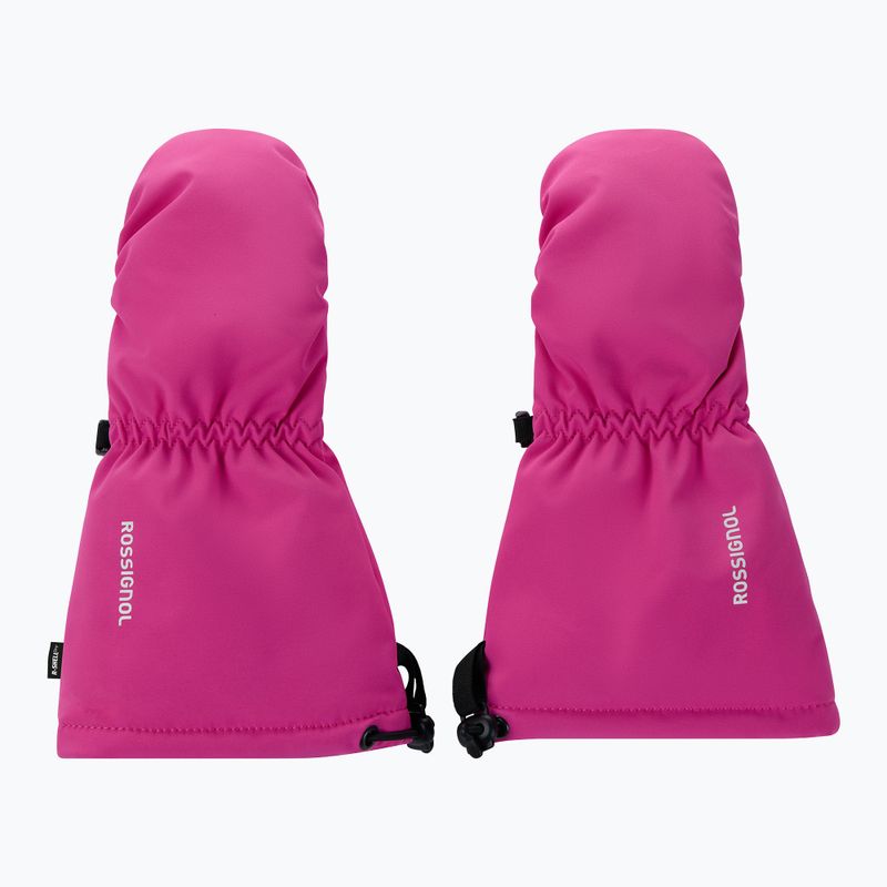 Gyerek síkesztyűk Rossignol Mittens R-Shell Dry electric fuchsia 2