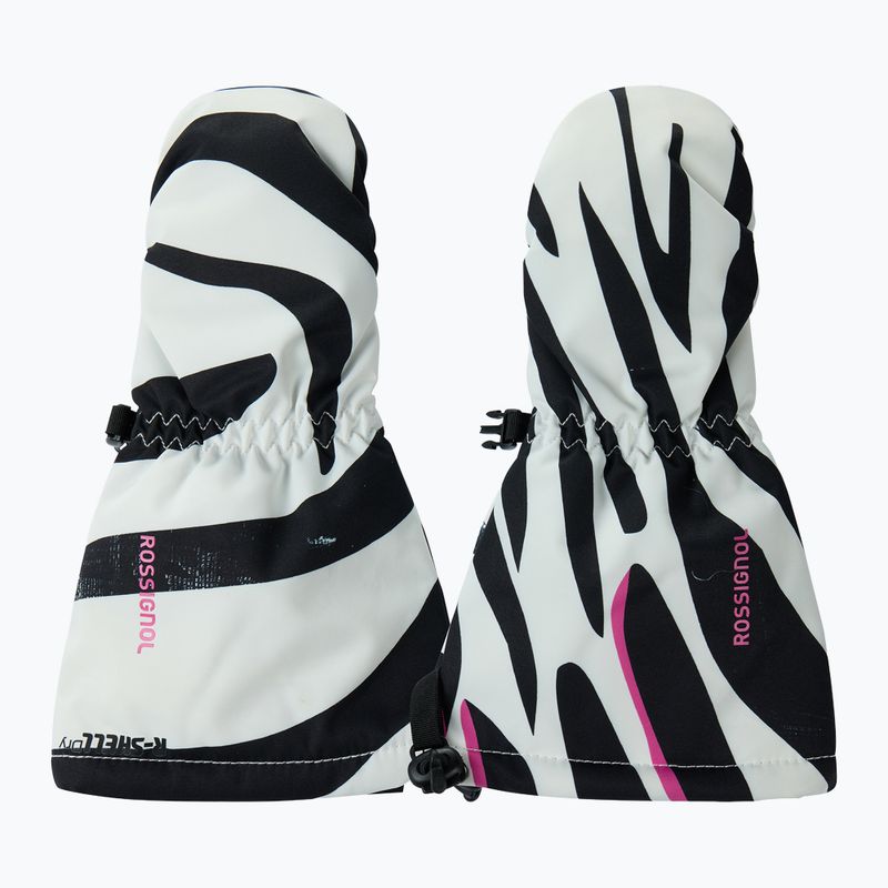 Gyerek síkesztyűk Rossignol Mittens R-Shell Dry savage black 2