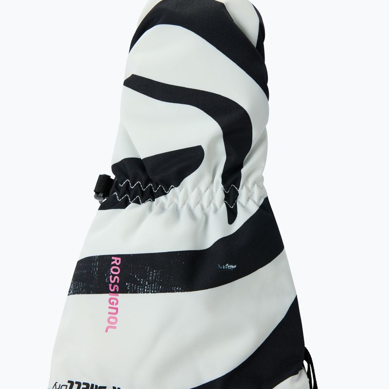 Gyerek síkesztyűk Rossignol Mittens R-Shell Dry savage black 3