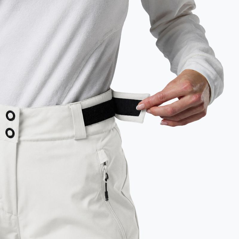 Női sínadrág Rossignol Strawpile Insulated white 5