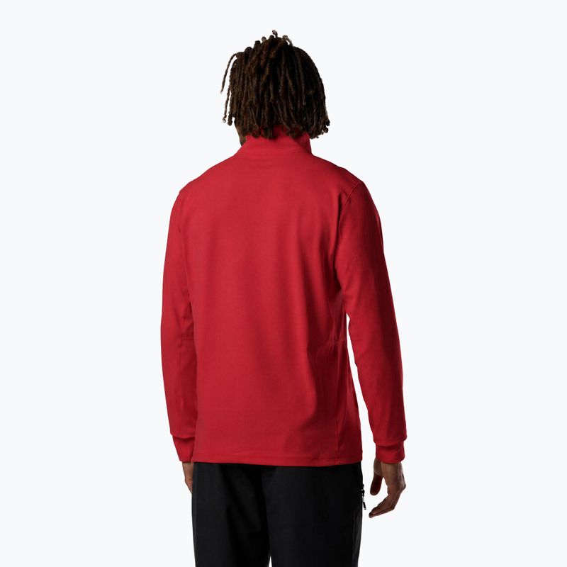 Férfi sípulóver Rossignol Mid Layer Stertch Half Zip sports red 3