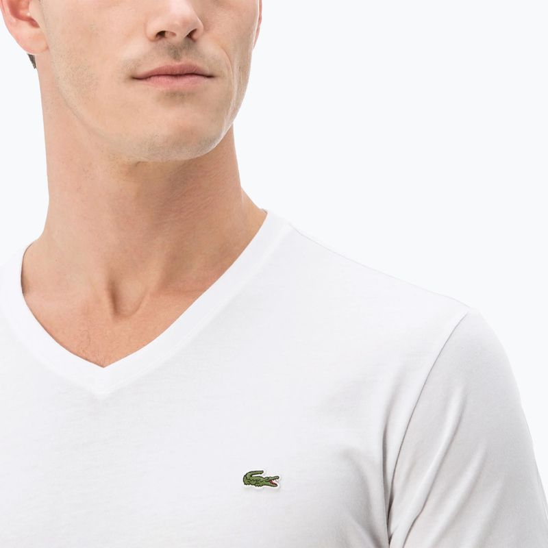 Férfi póló Lacoste TH2036 white 3