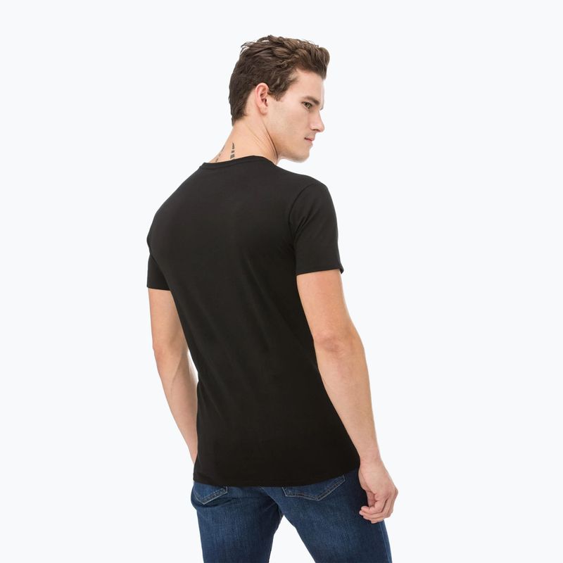 Férfi póló Lacoste TH2036 black 2