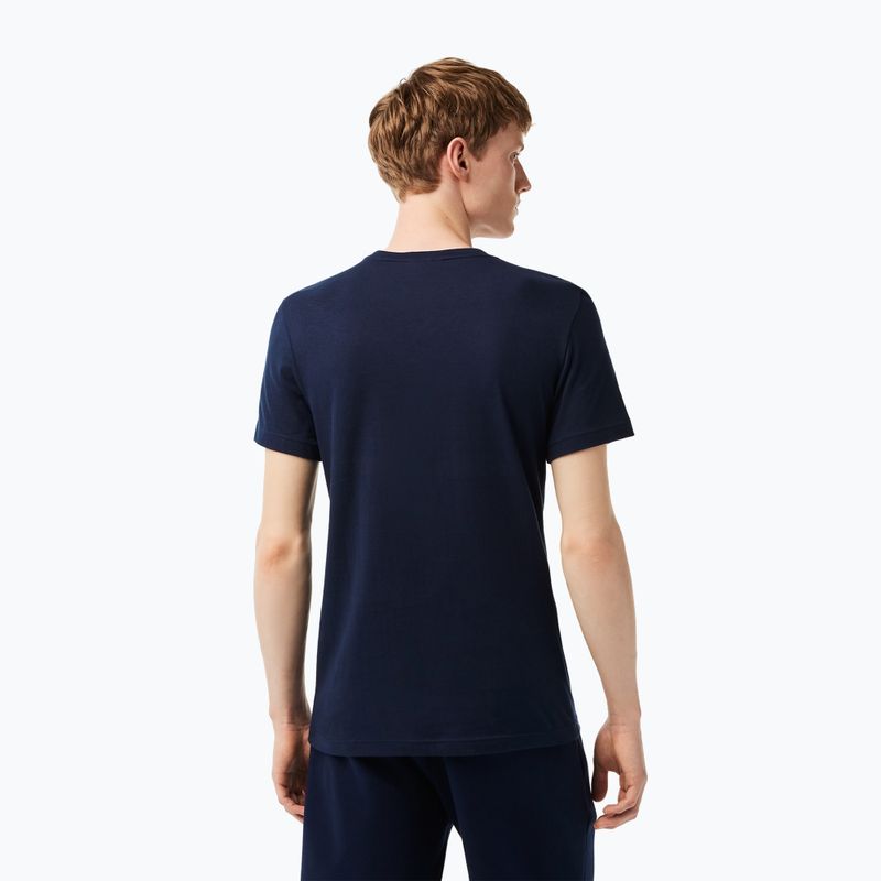 Férfi póló Lacoste TH2036 navy blue 2