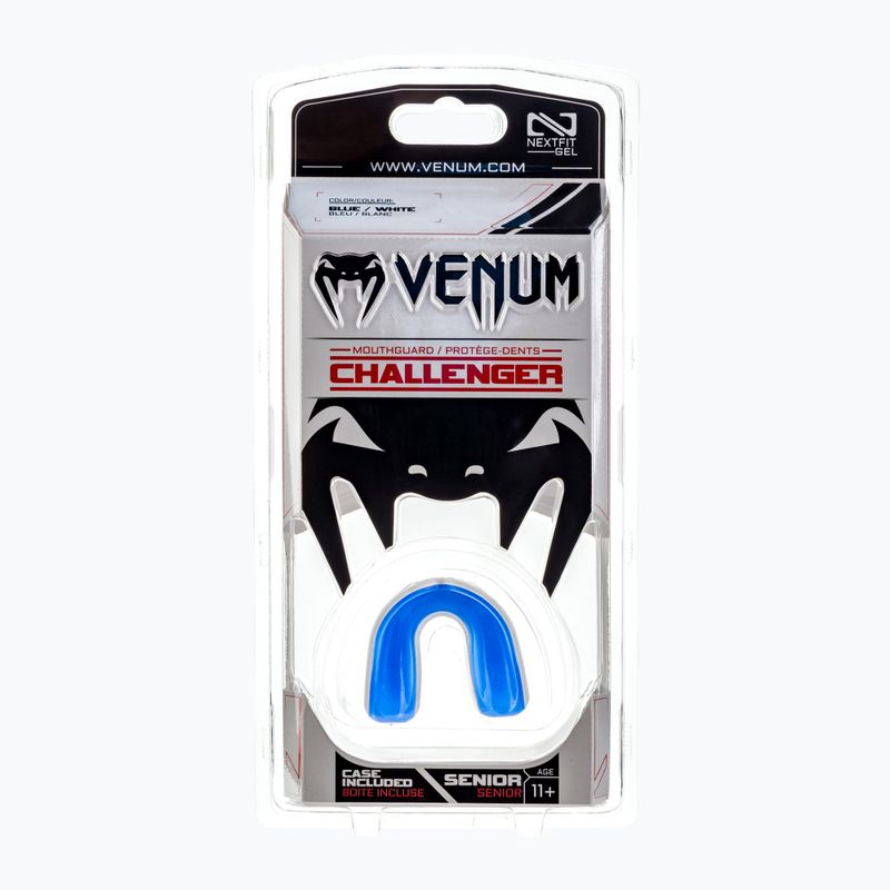 Venum Challenger egyszemélyes állkapocsvédő kék-fehér 0617
