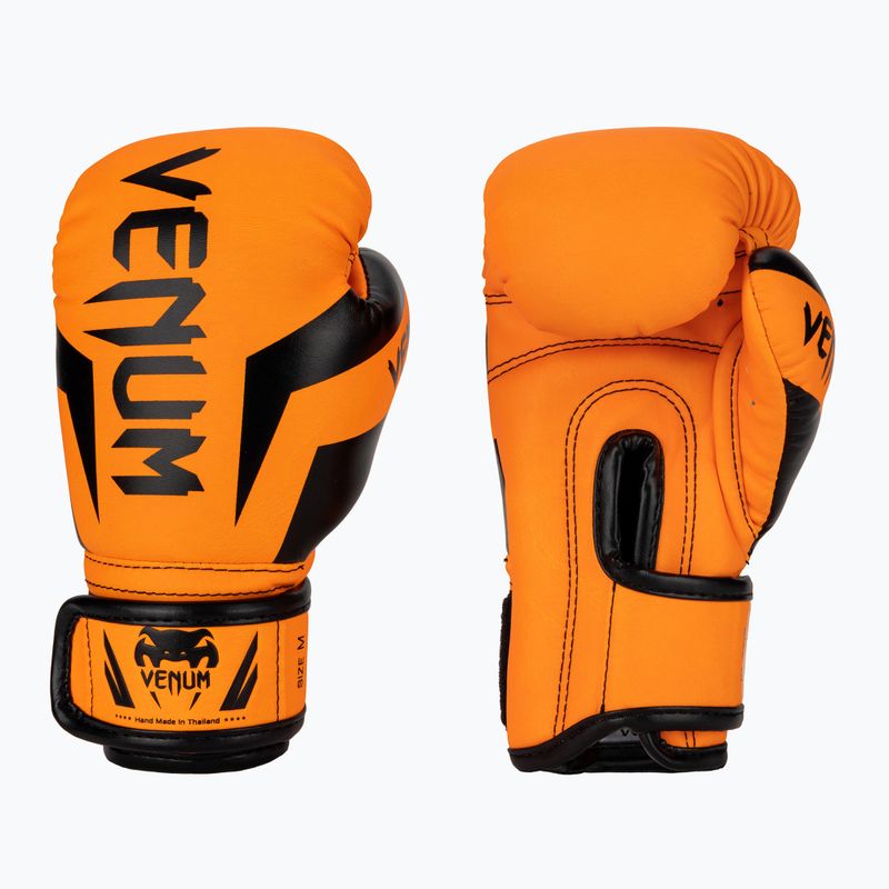 Gyermek bokszkesztyűk Venum Elite Boxing fluo orange