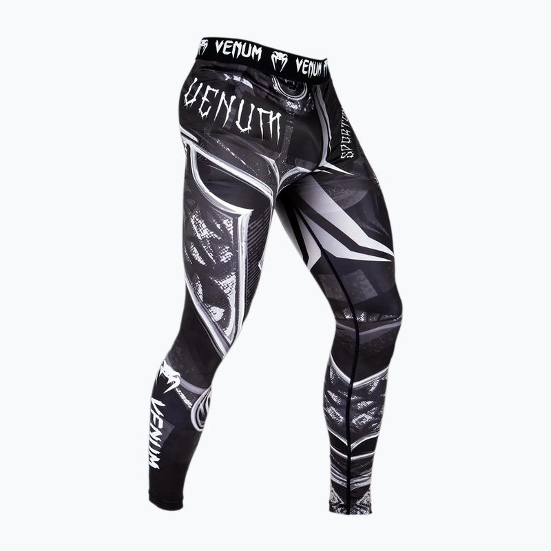 Férfi edzésleggings Venum Gladiator 3.0 Compression Tights black/white