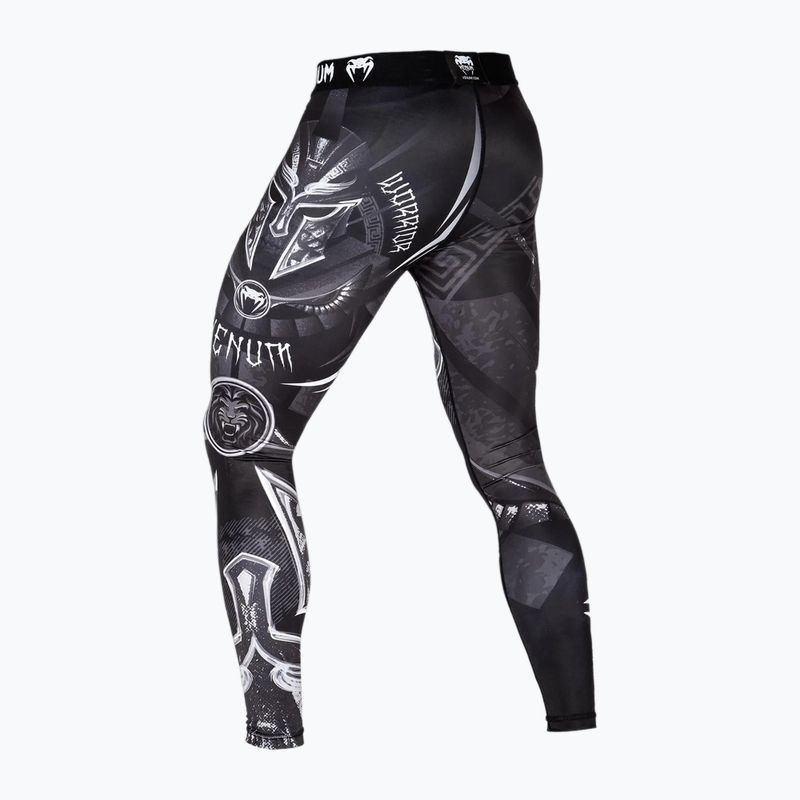 Férfi edzésleggings Venum Gladiator 3.0 Compression Tights black/white 4