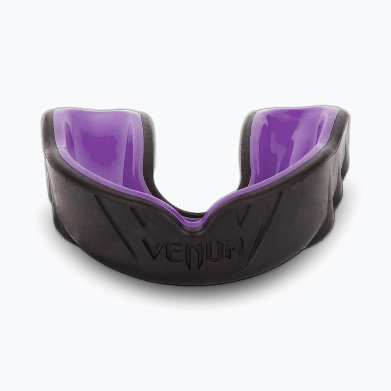Venum Challenger egyszemélyes állkapocsvédő fekete és lila 0618 2