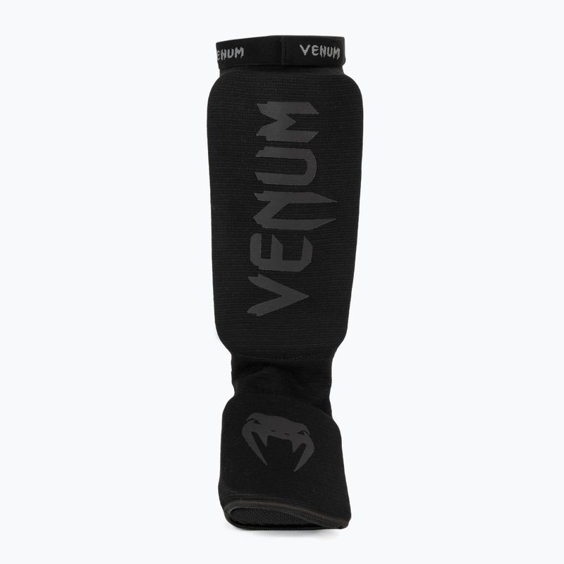 Sípcsont- és lábvédők Venum Kontact Shin Guards black/black 4