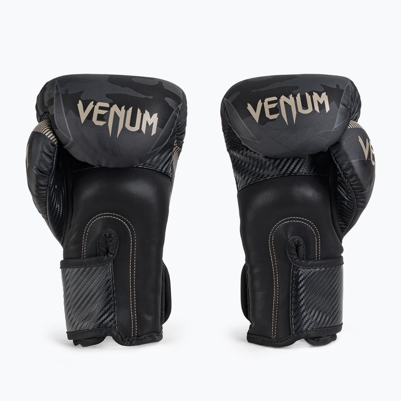 Venum Impact bokszkesztyűk fekete-szürke VENUM-03284-497 2