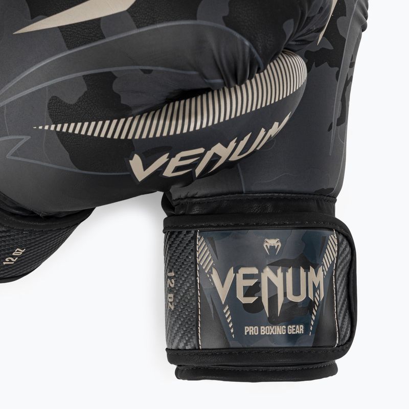 Venum Impact bokszkesztyűk fekete-szürke VENUM-03284-497 5
