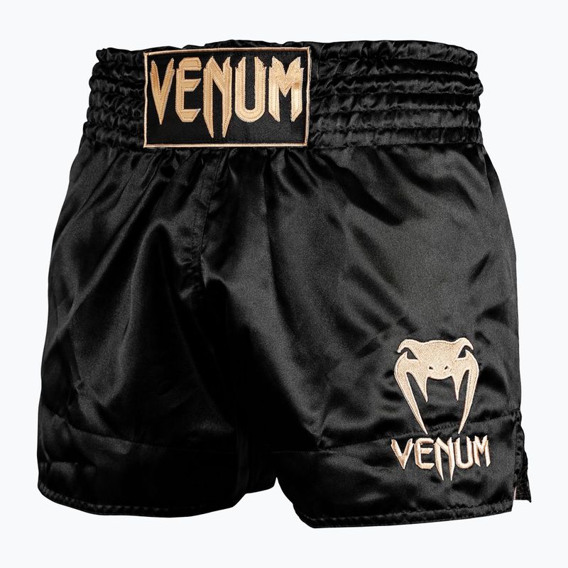 Férfi sportnadrág Venum Classic Muay Thai black/gold