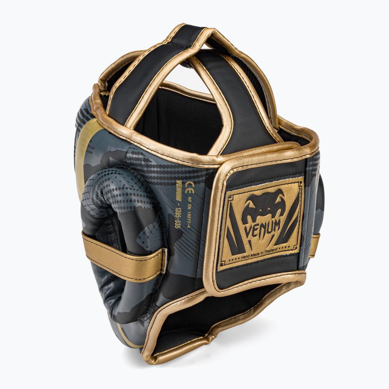 Venum Elite szürke-arany bokszsisak VENUM-1395-535 3