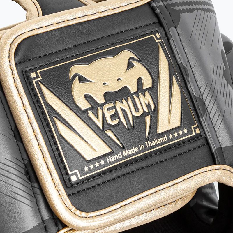 Venum Elite szürke-arany bokszsisak VENUM-1395-535 9
