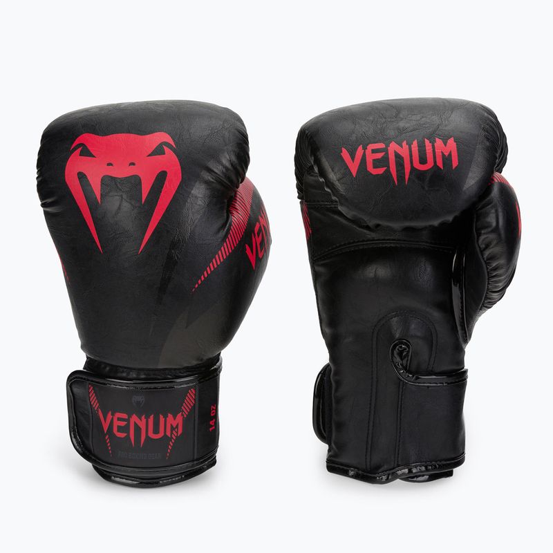 Venum Impact bokszkesztyűk fekete VENUM-03284-100-10OZ 3