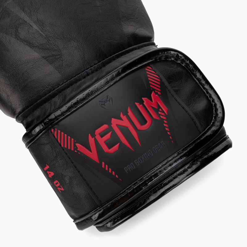 Venum Impact bokszkesztyűk fekete VENUM-03284-100-10OZ 7
