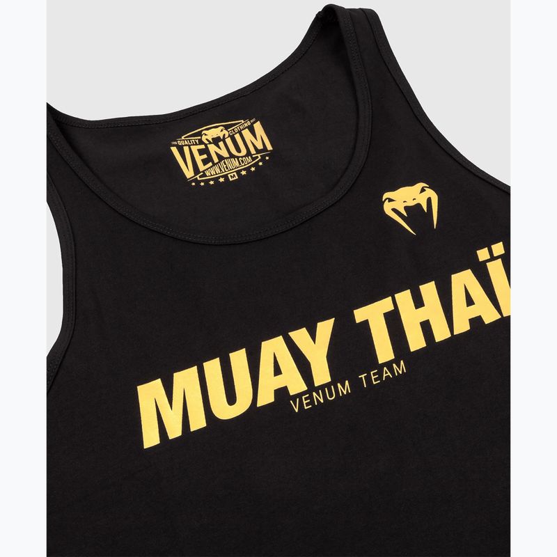 Férfi trikó Venum Muay Thai VT black/gold 4