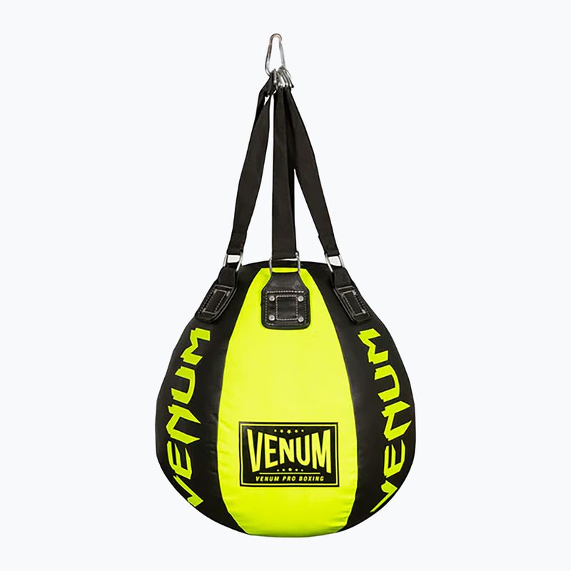 Venum Hurricane Big Ball boxing gyöngyház fekete/neósárga