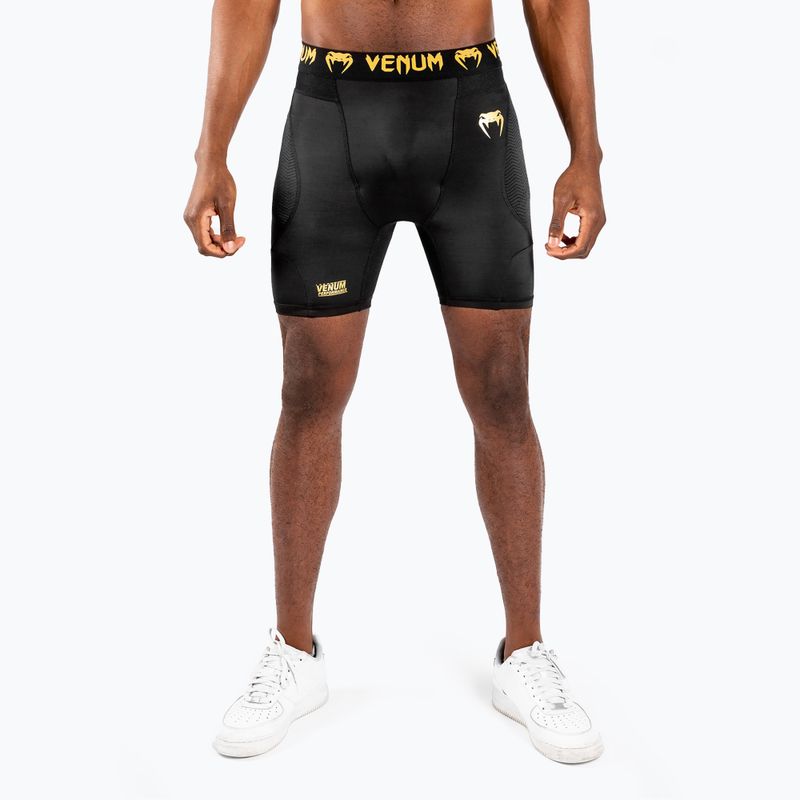 Venum G-Fit Compression férfi edzőnadrág fekete/arany