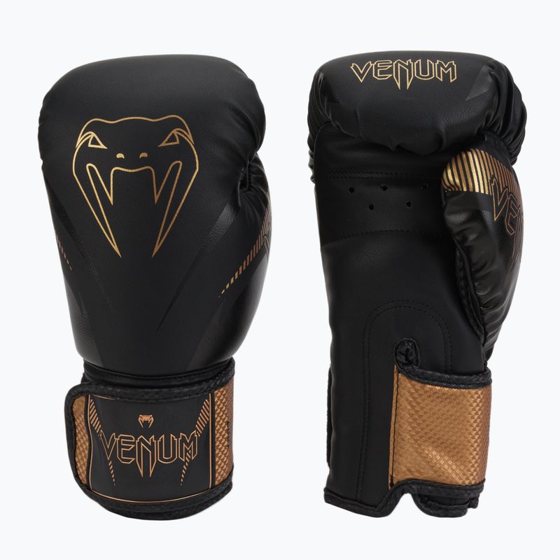 Venum Impact bokszkesztyűk barna VENUM-03284-137-10OZ 3
