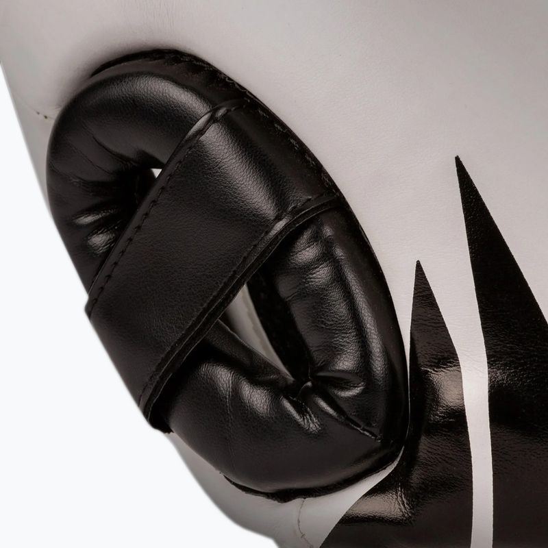 Gyerek boksz fejvédő Venum Challenger Kids white/black 3