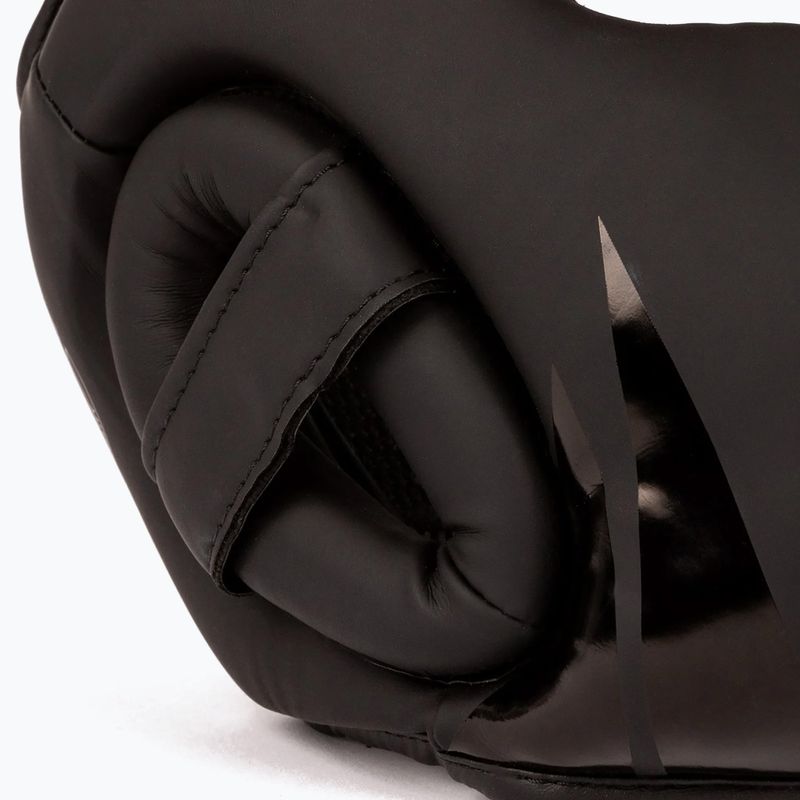 Gyerek boksz fejvédő Venum Challenger Kids black/black 4