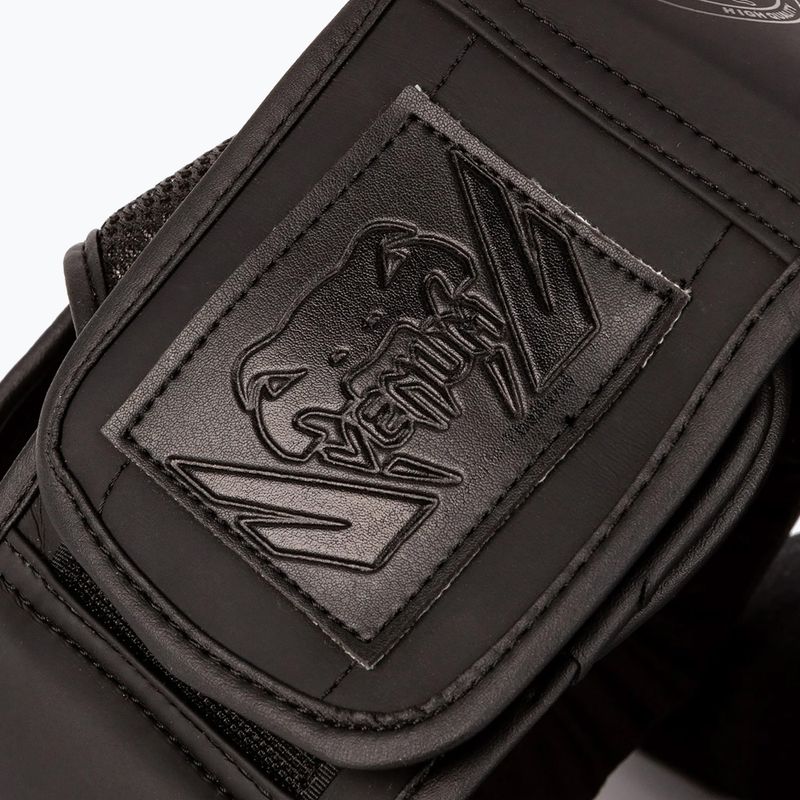 Gyerek boksz fejvédő Venum Challenger Kids black/black 6