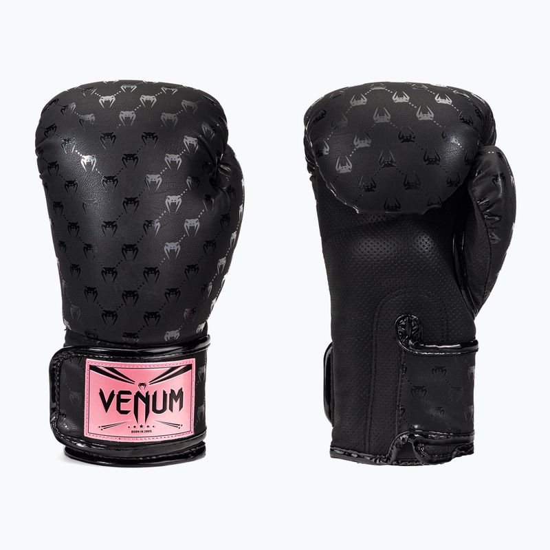 Venum Impact Monogram fekete-arany bokszkesztyűk VENUM-04586-537 3