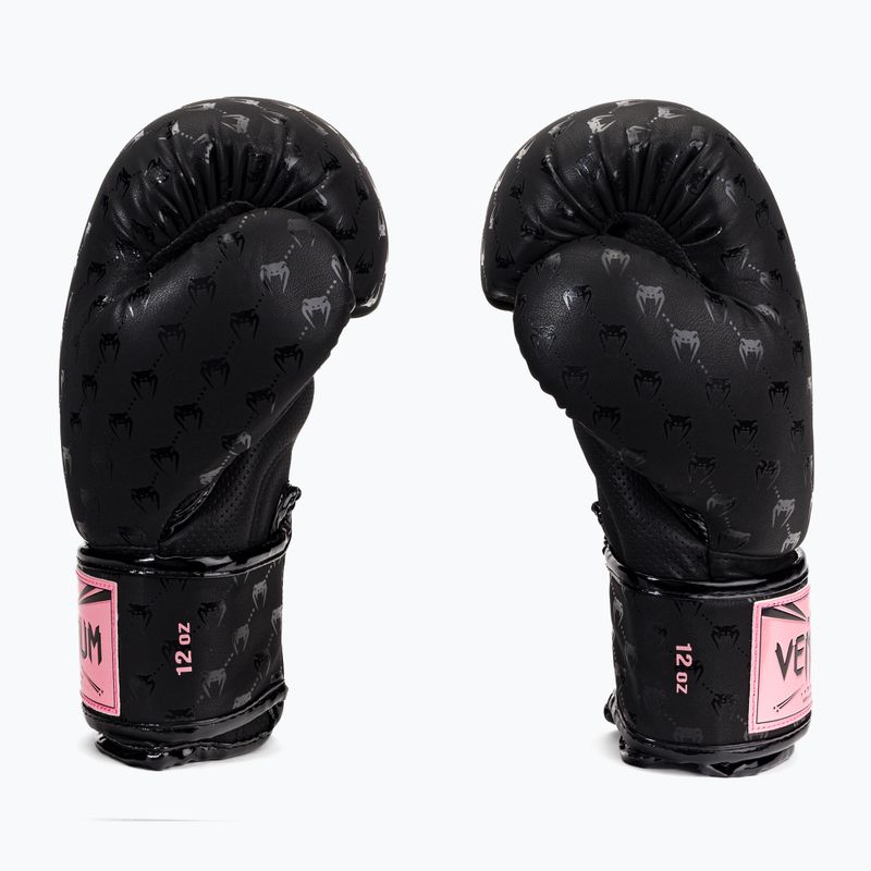 Venum Impact Monogram fekete-arany bokszkesztyűk VENUM-04586-537 4