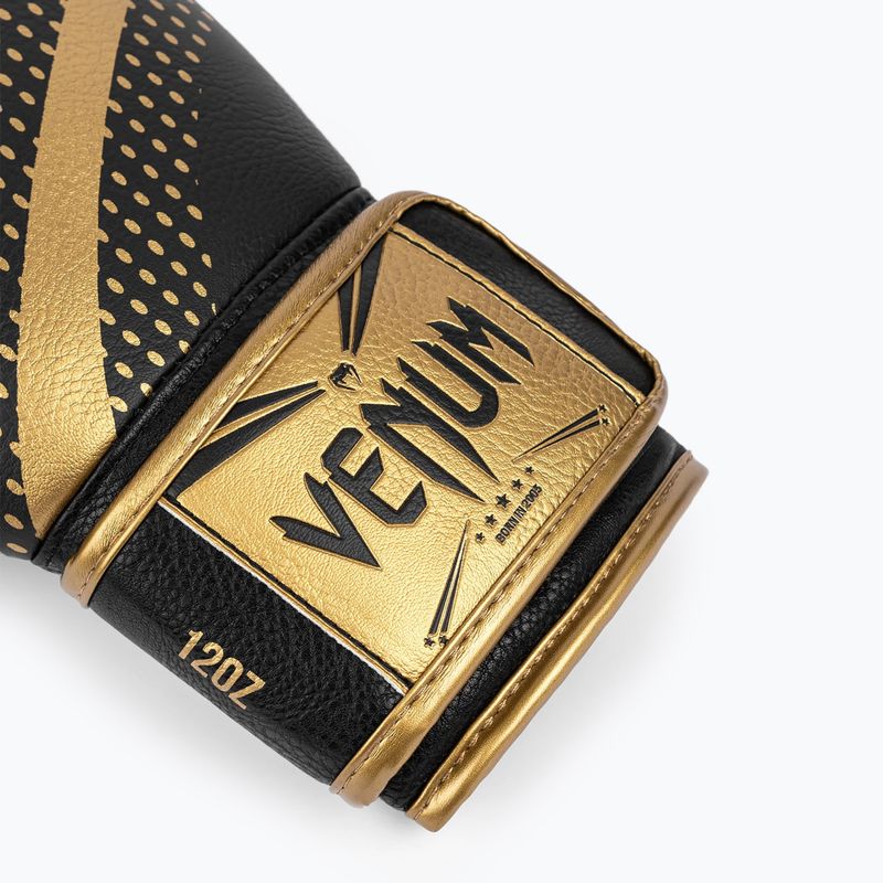 Bokszkesztyűk Venum Lightning Boxing gold/black 3