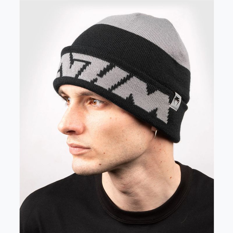 Venum Connect Beanie fekete/szürke téli sapka 6