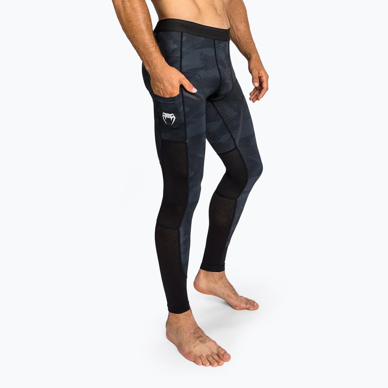 Venum Electron 3.0 Spat fekete férfi edző leggings 2