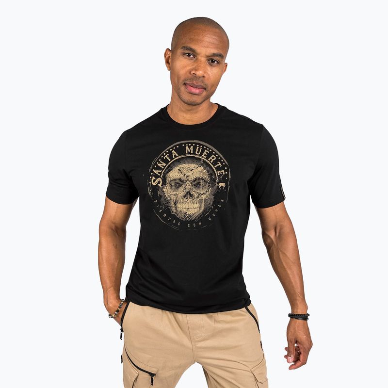 Férfi póló Venum Santa Muerte Dark Side black/brown 5