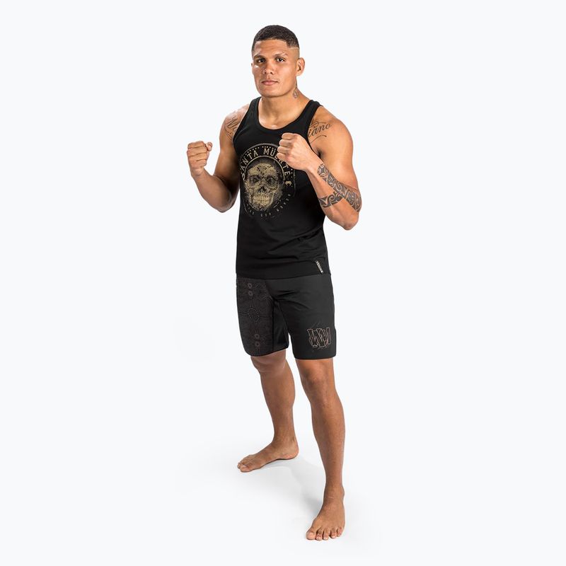Venum Santa Muerte Dark Side black/brown férfi tank top 2