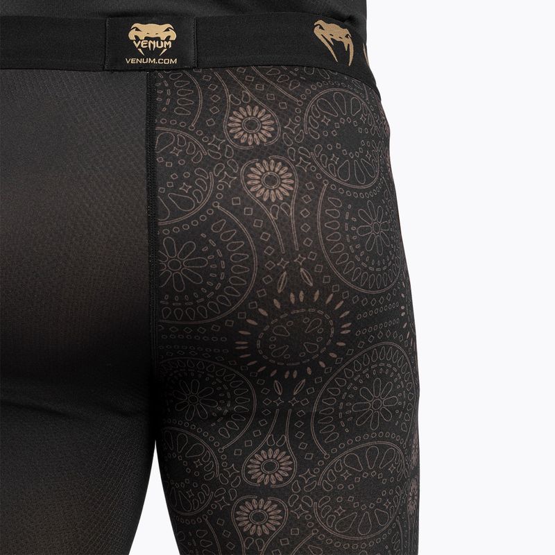 Férfi leggings  Venum Santa Muerte Dark Side Spats black/brown 10