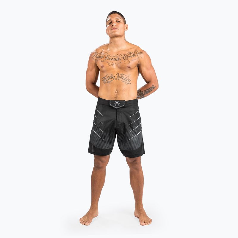 férfi edzőnadrág Venum Biomecha Fightshorts black/grey 3