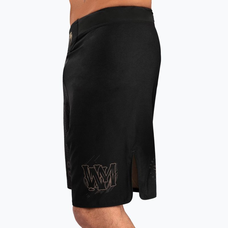 férfi edzőnadrág Venum Santa Muerte Dark Side Fightshorts black/brown 7