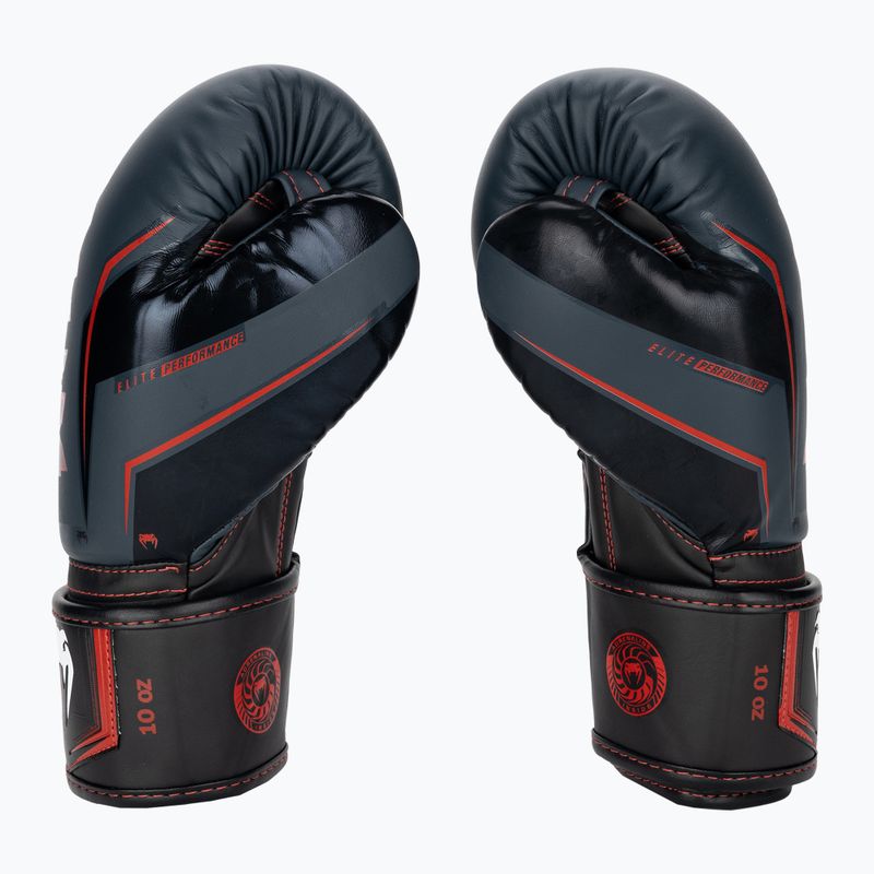 Bokszkesztyűk Venum Elite Evo navy/black/red 3
