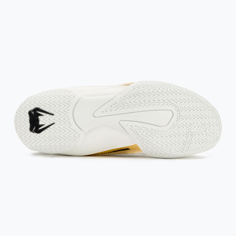 Boksz cipő Venum Elite Boxing white/black/gold 5