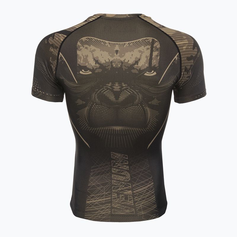 Férfi Rashguard Venum Gorilla Jungle Rashguard black/sand 8