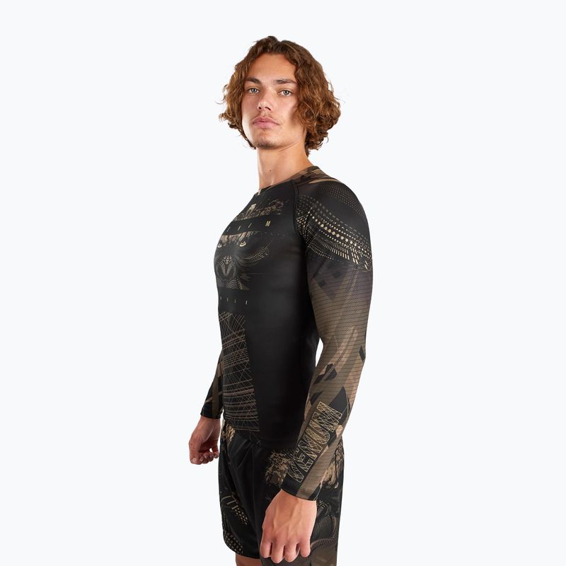 Férfi Rashguard Venum Gorilla Jungle Rashguard sand/black 5