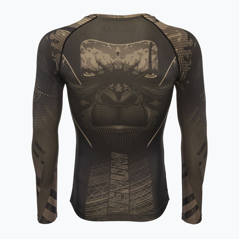 Férfi Rashguard Venum Gorilla Jungle Rashguard sand/black 10