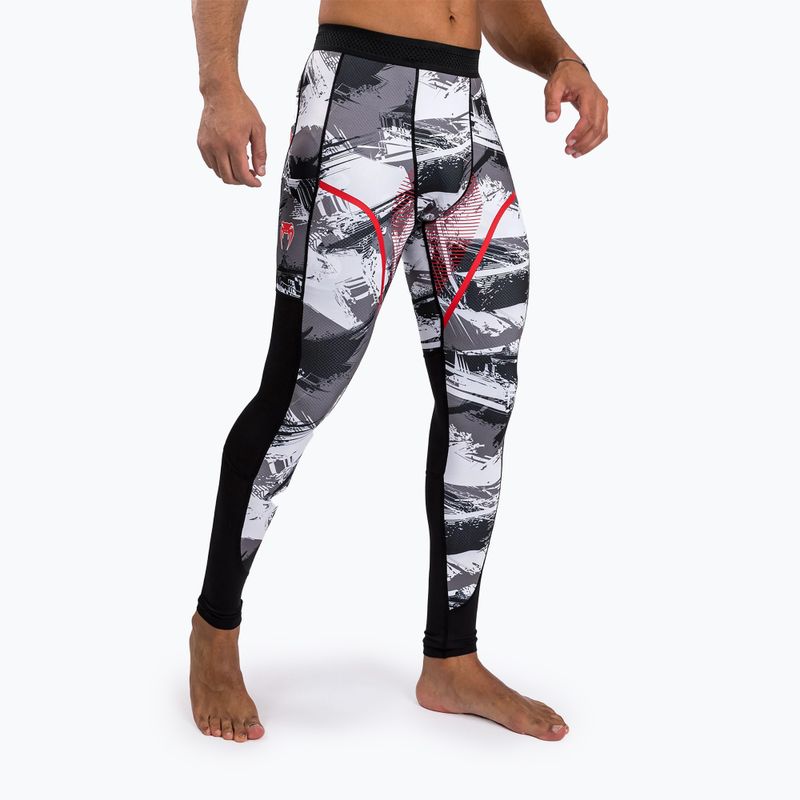 Férfi Venum Electron 3.0 Spats szürke/piros leggings 2