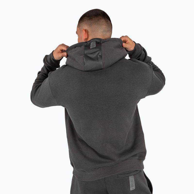 Férfi pulóver Venum Silent Power Hoodie grey 3