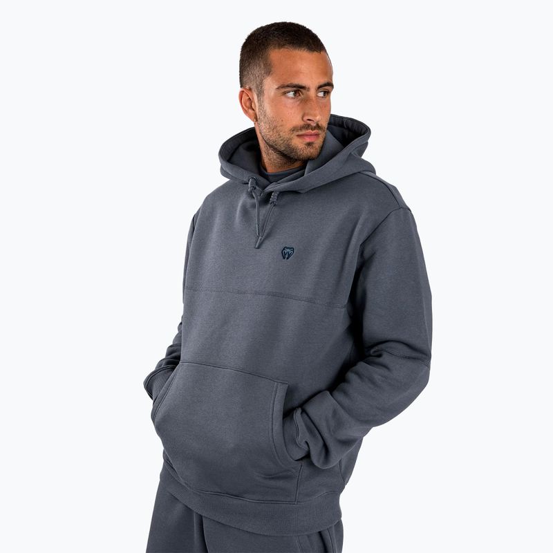 Férfi pulóver Venum Silent Power Hoodie navy blue