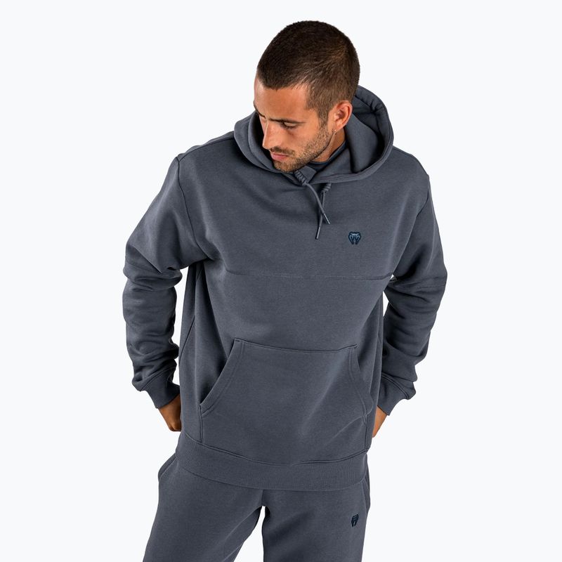 Férfi pulóver Venum Silent Power Hoodie navy blue 4