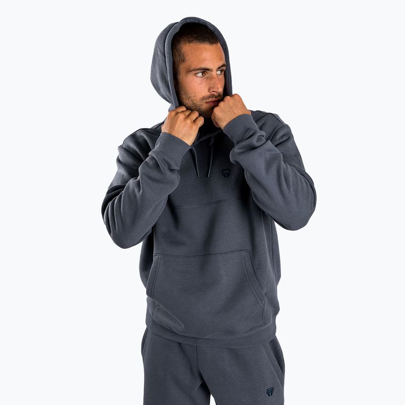 Férfi pulóver Venum Silent Power Hoodie navy blue 5