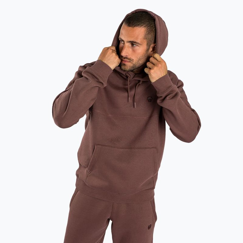 Férfi Venum Silent Power Hoodie melegítőfelső barna 4