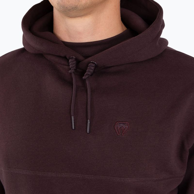 Férfi pulóver Venum Silent Power Hoodie dark brown 6